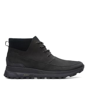 Casual Cizmy Clarks ATL TrekDesert Panske Čierne | CLK958RBJ