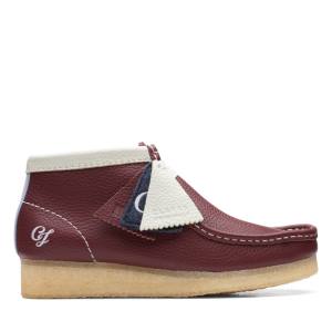 Casual Cizmy Clarks Wallabee Damske Červené | CLK946UKL