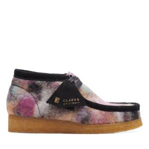 Casual Cizmy Clarks Wallabee Damske Čierne | CLK863ZGP