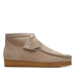 Casual Cizmy Clarks Wallabee Panske Béžové | CLK327QIX