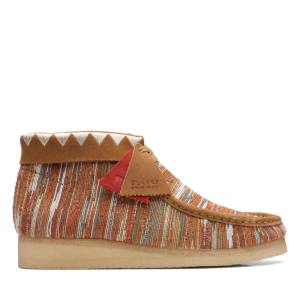 Casual Cizmy Clarks Wallabee Panske Hnede | CLK364JXC