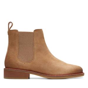 Kotníkové Čižmy Clarks Cologne Arlo Damske Svetlo Hnede | CLK610JXQ