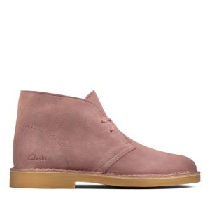 Kotníkové Čižmy Clarks Desert Boot 2 Damske Ruzove | CLK127XCQ