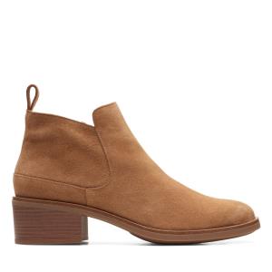 Kotníkové Čižmy Clarks Memi Zip Damske Hnede | CLK671UKQ