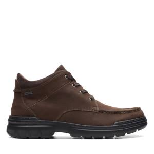 Kotníkové Čižmy Clarks Rockie 2 HI GORE-TEX Panske Hnede | CLK324RST