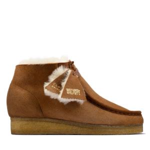 Kotníkové Čižmy Clarks Wallabee Boot Damske Hnede | CLK270ZKA