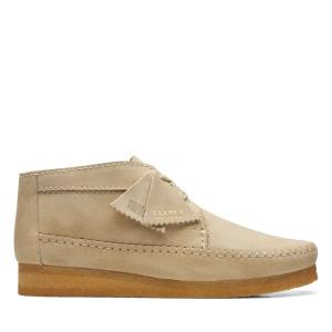 Kotníkové Čižmy Clarks Weaver Panske Béžové | CLK738BME