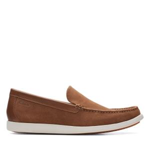 Mokasiny Clarks Ferius Creek Panske Hnede | CLK104GZY