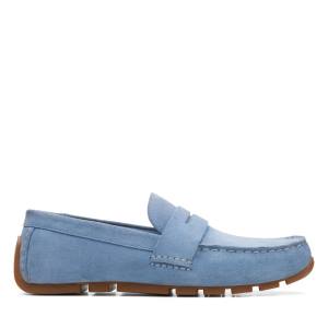 Mokasiny Clarks Oswick Bar Panske Modre | CLK439XRW