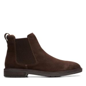 Originals Čižmy Clarks Clarkdale Hall Panske Tmavo Hnede | CLK479TRQ