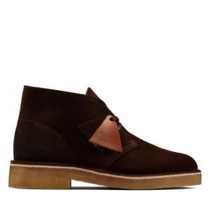 Originals Čižmy Clarks Desert Boot 221 Panske Tmavo Hnede | CLK471XDE