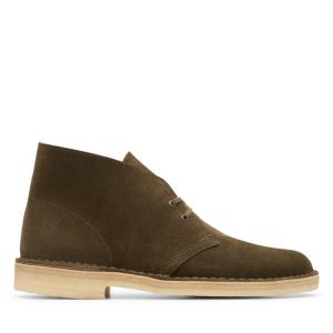 Originals Čižmy Clarks Desert Boot Panske Tmavo Olivovo Zelená | CLK286XQD