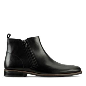 Originals Čižmy Clarks Stanford Zip Panske Čierne | CLK863HOL