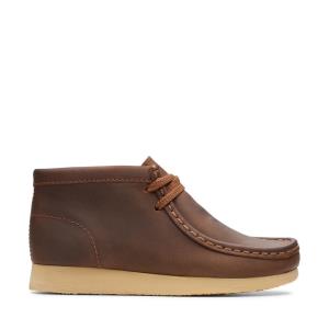 Originals Čižmy Clarks Wallabee Boot Chlapcenske Hnede | CLK429JZU