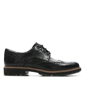 Oxfordské Topánky Clarks Batcombe Wing Panske Čierne | CLK825VJG