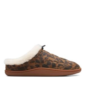 Papuče Clarks Pilton Mule Damske Leopardie | CLK361GUX