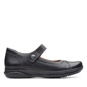 Ploché Topánky Clarks Appley Walk Damske Čierne | CLK914WGB