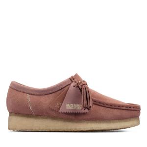 Ploché Topánky Clarks Wallabee Damske Ruzove | CLK175MPY