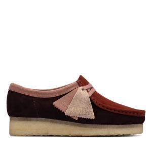 Ploché Topánky Clarks Wallabee Damske Ruzove | CLK614ZXM