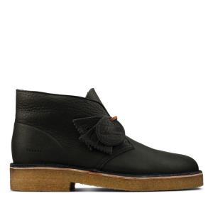 Púštne Čižmy Clarks Desert Boot 221 Panske Čierne Béžové | CLK680QHK