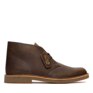 Púštne Čižmy Clarks Desert Boot Klasické Evo Panske Beeswax Leather | CLK164BNX