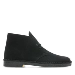 Púštne Čižmy Clarks Desert Boot Klasické Panske Čierne | CLK495ULN