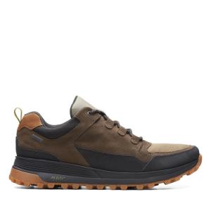 Tenisky Clarks ATL Trek Lo GORE-TEX Panske Tmavo Olivovo Zelená | CLK056QED