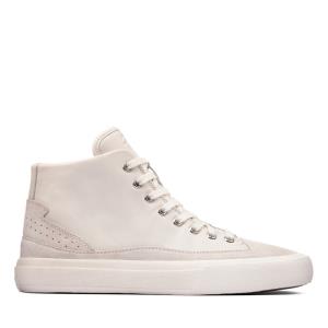 Tenisky Clarks Aceley Zip Hi Damske Biele | CLK067AJZ