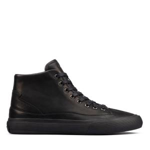 Tenisky Clarks Aceley Zip Hi Damske Čierne | CLK593BOH