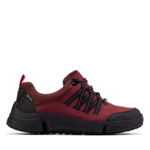 Tenisky Clarks Tri Path Lo GORE-TEX Damske Bordove | CLK271OMQ