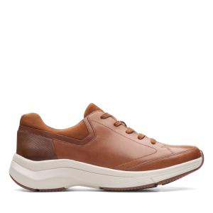 Tenisky Clarks Wave2.0 Way Panske Tmavo Hnede | CLK834KDX