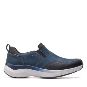 Tenisky Clarks Wave 2.0 Edge Panske Námornícka Modrá | CLK980SZD