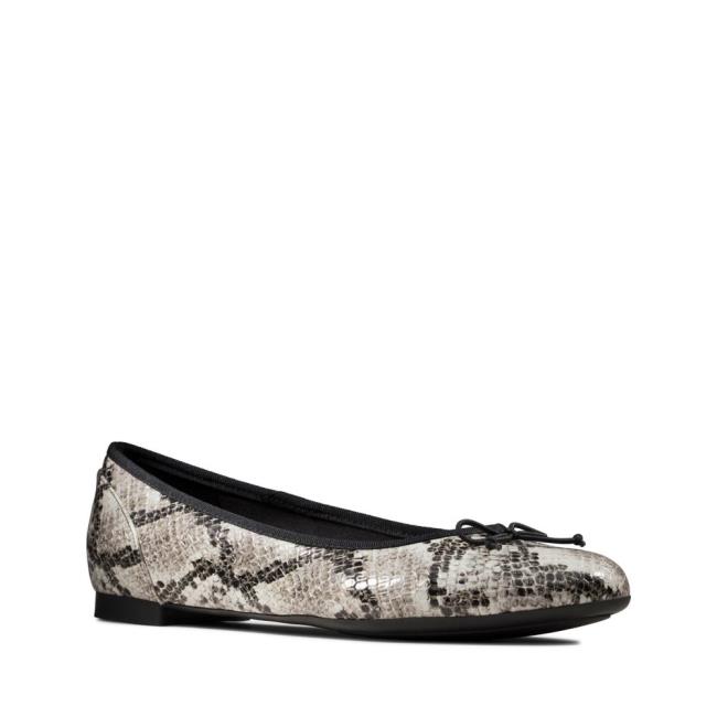 Balerinky Clarks Couture Bloom Damske Siva Had | CLK834YLH