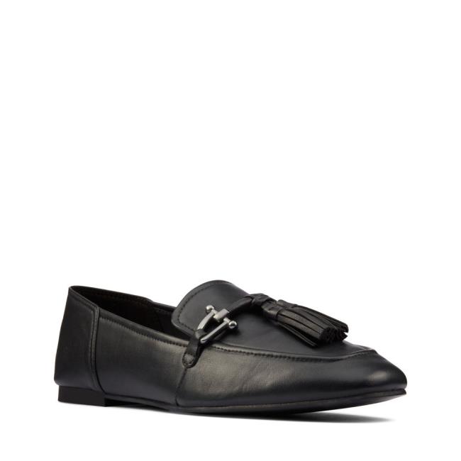 Balerinky Clarks Pure 2 Tassel Damske Čierne | CLK753YXG