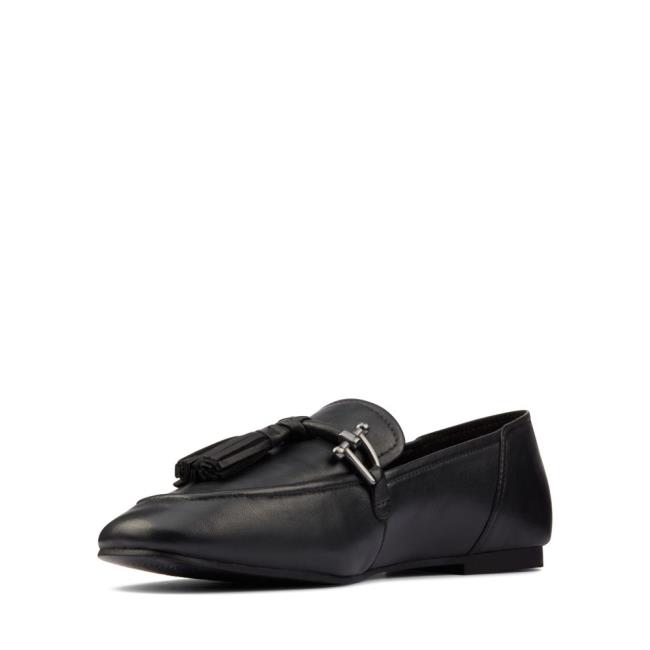 Balerinky Clarks Pure 2 Tassel Damske Čierne | CLK753YXG