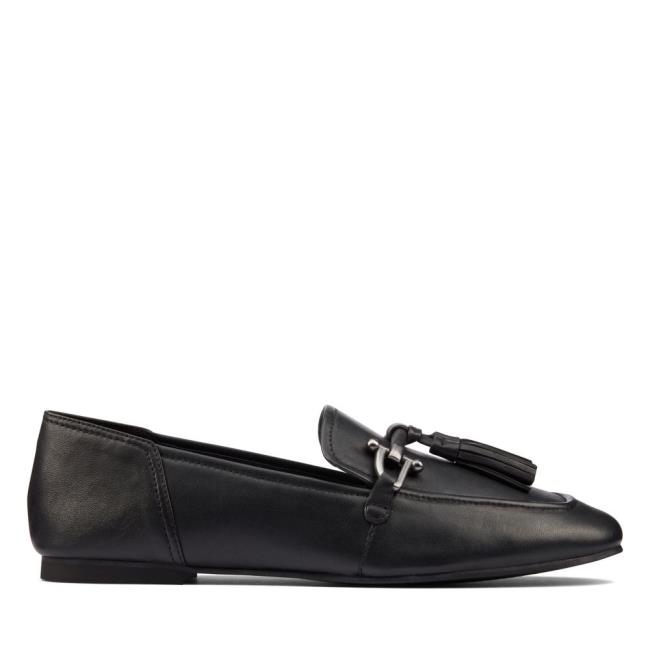 Balerinky Clarks Pure 2 Tassel Damske Čierne | CLK753YXG