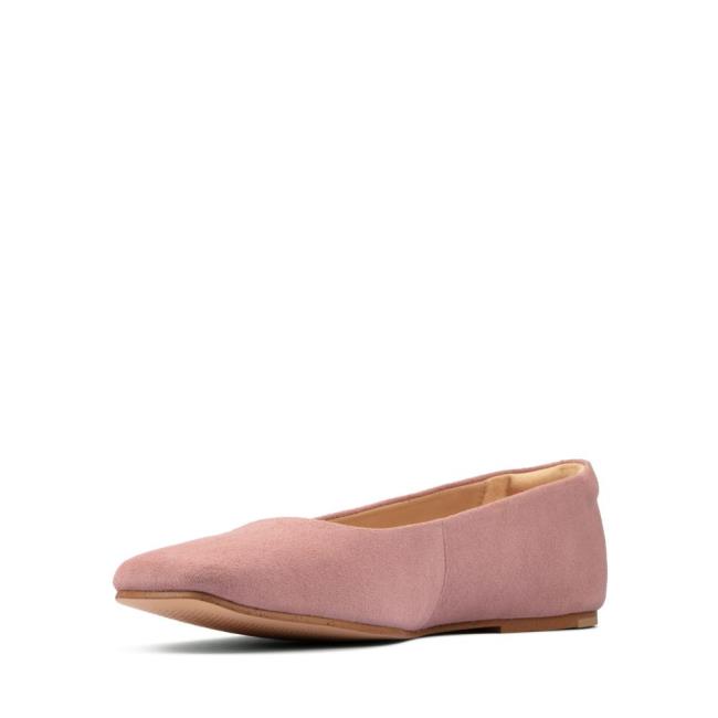 Balerinky Clarks Pure Ballet 2 Damske Ruzove | CLK012QZB