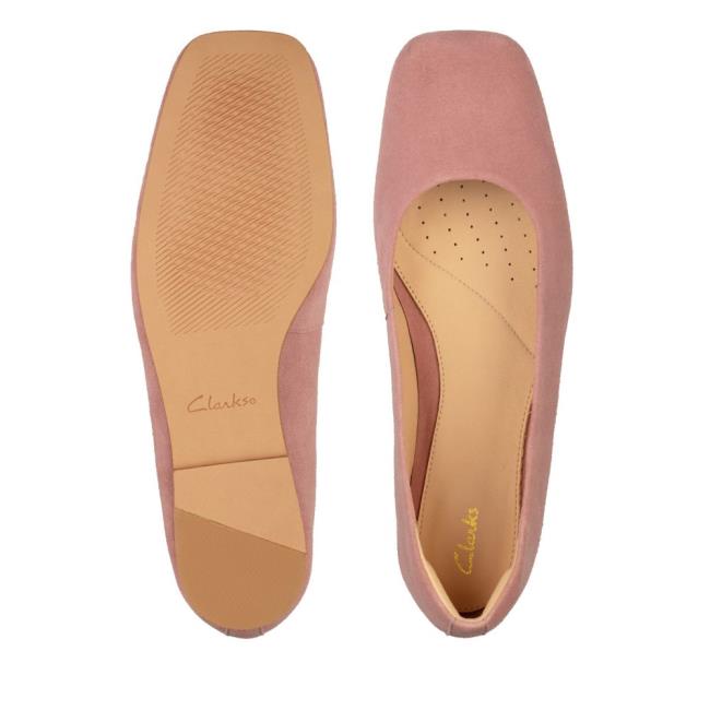 Balerinky Clarks Pure Ballet 2 Damske Ruzove | CLK012QZB