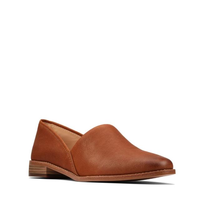 Balerinky Clarks Pure Easy Damske Hnede | CLK524PHI