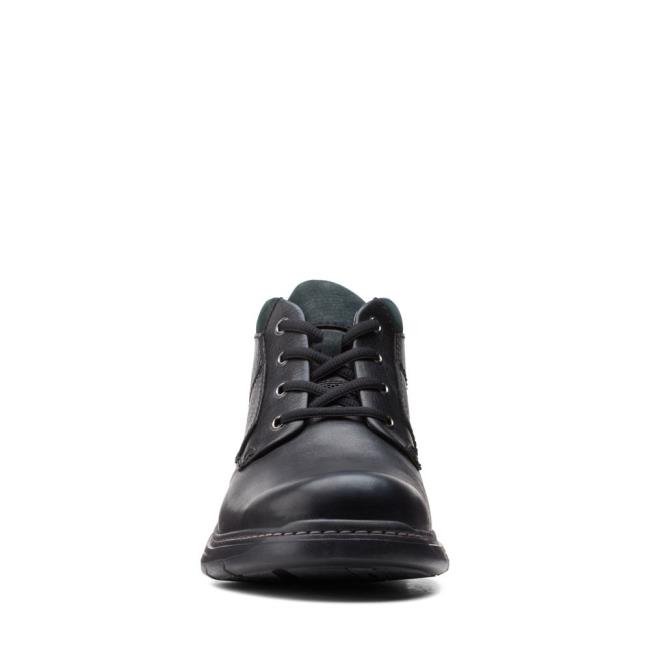 Casual Cizmy Clarks Brawley Up Panske Čierne | CLK361DBG