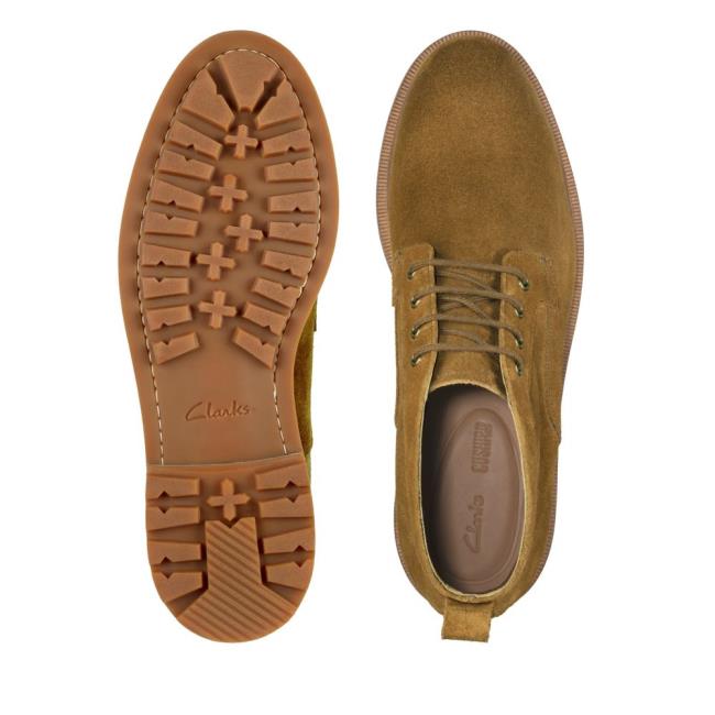 Casual Cizmy Clarks Foxwell Stredne Panske Tmavo Hnede | CLK637CYB