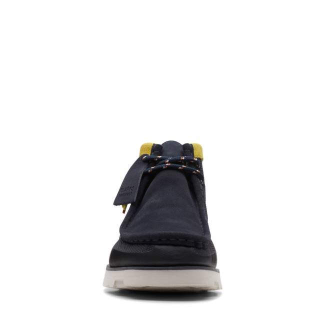 Casual Cizmy Clarks Wallabee 2.0 GORE-TEX Panske Námornícka Modrá | CLK740JMQ