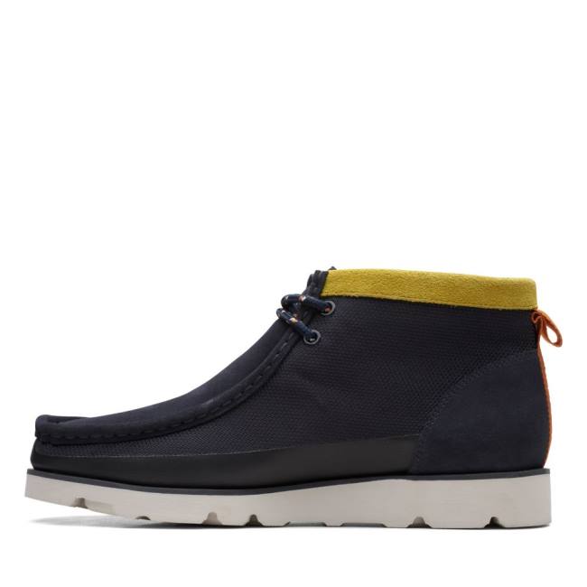 Casual Cizmy Clarks Wallabee 2.0 GORE-TEX Panske Námornícka Modrá | CLK740JMQ