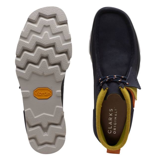 Casual Cizmy Clarks Wallabee 2.0 GORE-TEX Panske Námornícka Modrá | CLK740JMQ