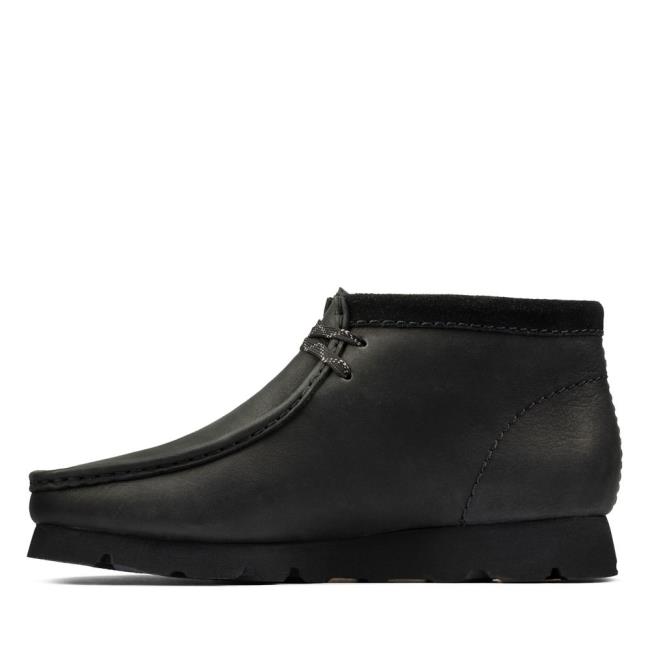 Casual Cizmy Clarks Wallabee Boot GORE-TEX Damske Čierne | CLK174UWZ