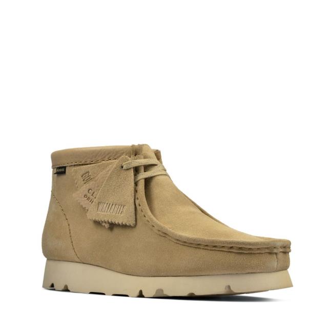 Casual Cizmy Clarks Wallabee Boot GORE-TEX Damske Hnede | CLK543PWY