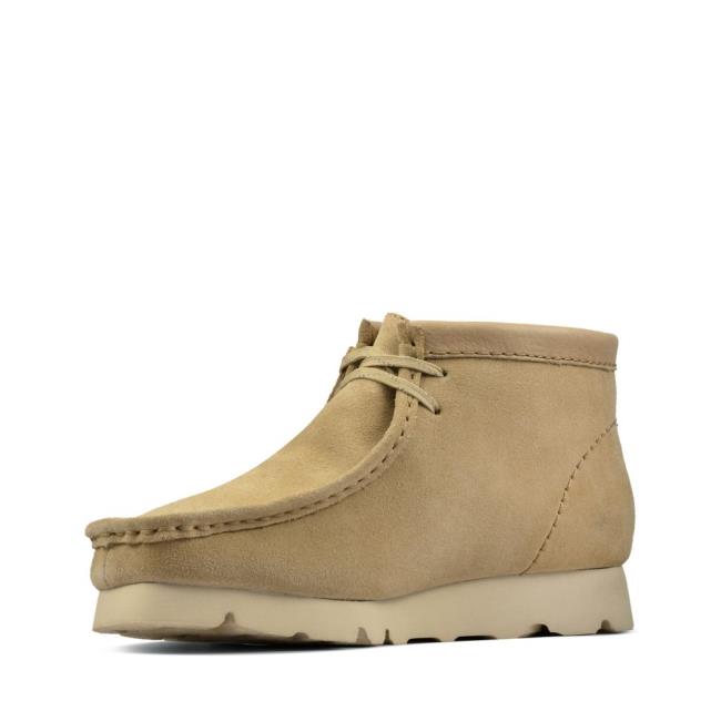 Casual Cizmy Clarks Wallabee Boot GORE-TEX Damske Hnede | CLK543PWY