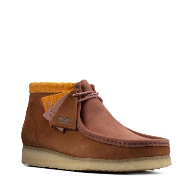 Casual Cizmy Clarks Wallabee Boot Panske Multicolour | CLK023ICE