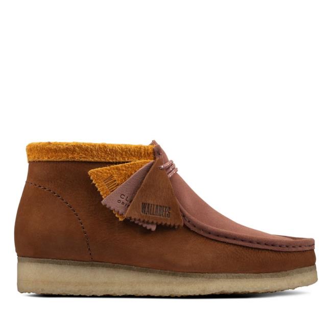 Casual Cizmy Clarks Wallabee Boot Panske Multicolour | CLK023ICE