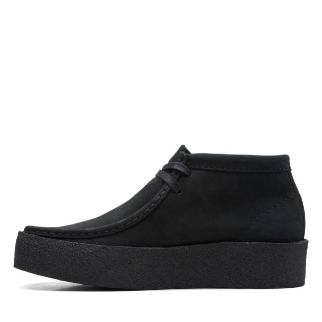 Casual Cizmy Clarks Wallabee Cup Damske Čierne | CLK691FQC